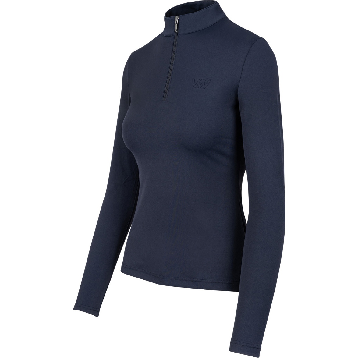 2025 Woof Wear Lang Ärmel Tech Reiten Hemd WA0032 - Navy